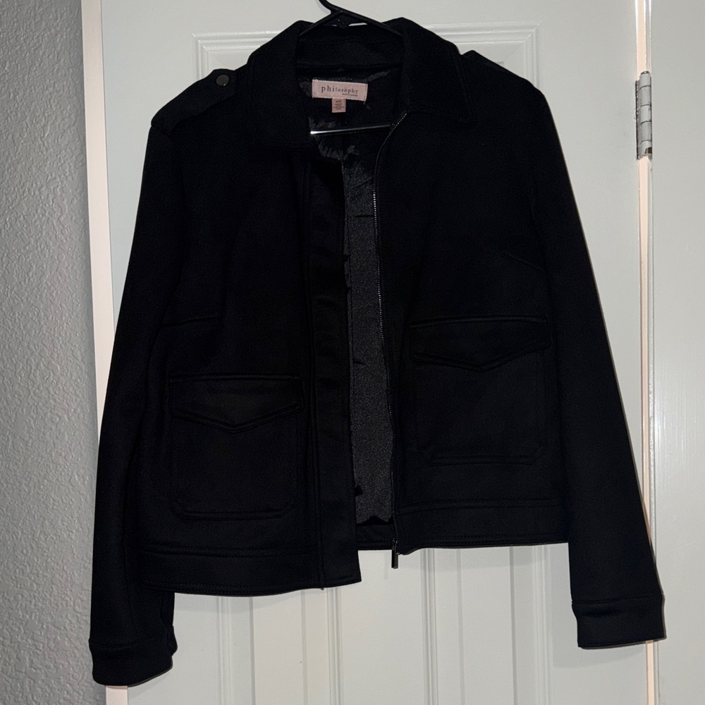 Philosophy Classic Black Jacket